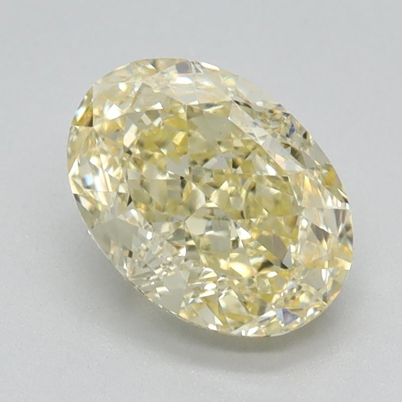 1.43 Ct. Fancy Intense Yellow Oval Lab Grown Diamond
