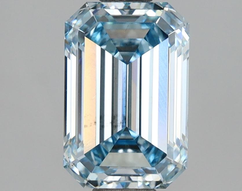 2.04 Ct. Fancy Blue Emerald Lab Grown Diamond