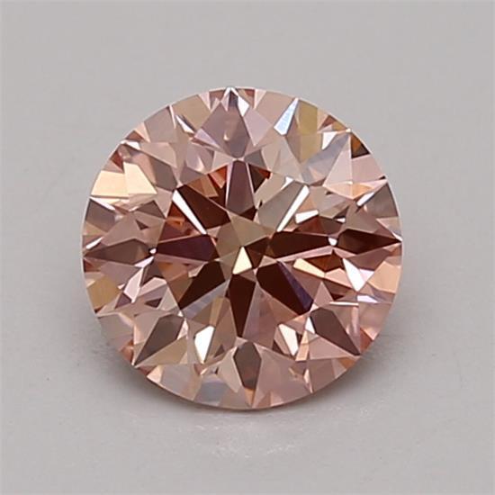 0.73 Ct. Fancy Pink Round Lab Grown Diamond