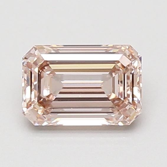 0.99 Ct. Fancy Brownish Pink Emerald Lab Grown Diamond