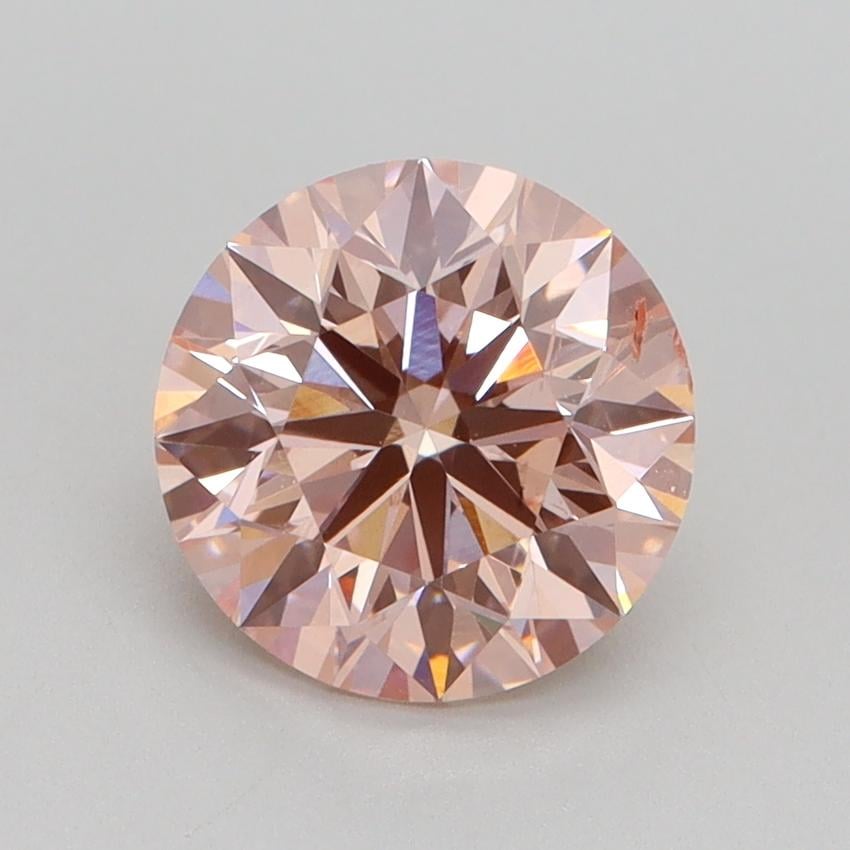 1.83 Ct. Fancy Intense Pink Round Lab Grown Diamond