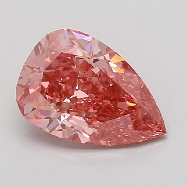 1.41 Ct. Fancy Vivid Pink Pear Lab Grown Diamond