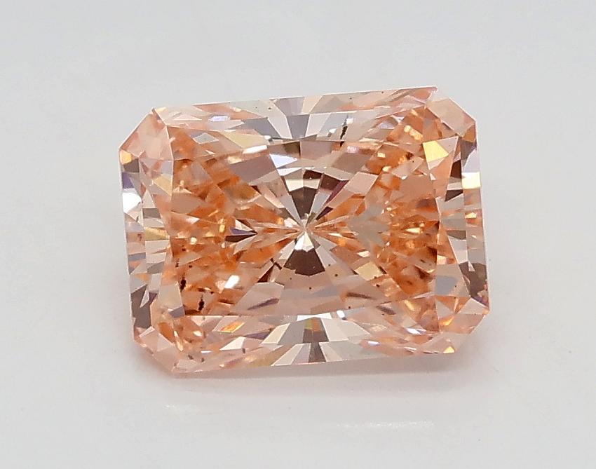 1.19 Ct. Fancy Pink Radiant Lab Grown Diamond