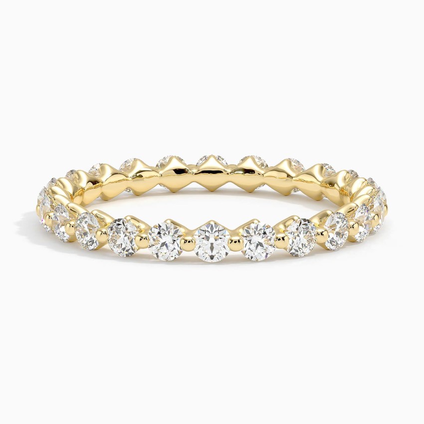 Riviera Eternity Diamond Ring (1 ct. tw.) in 18K Yellow Gold