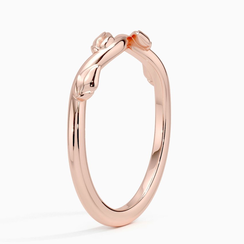 14K Rose Gold Winding Willow Ring