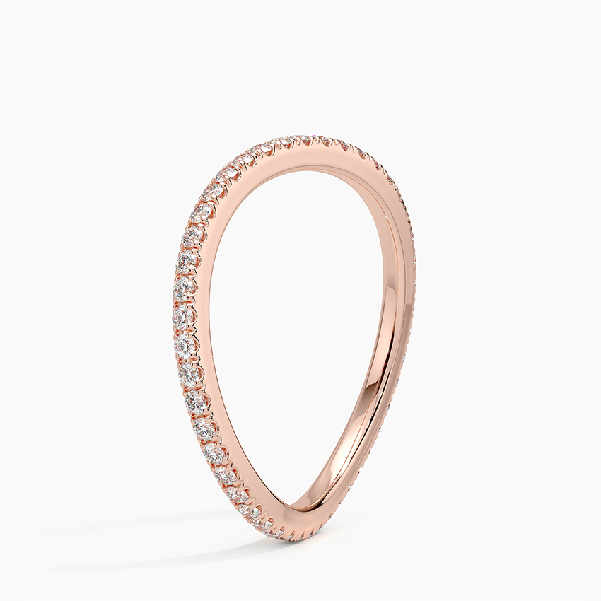 Espira Eternity Diamond Ring (1/3 ct. tw.) in 14K Rose Gold