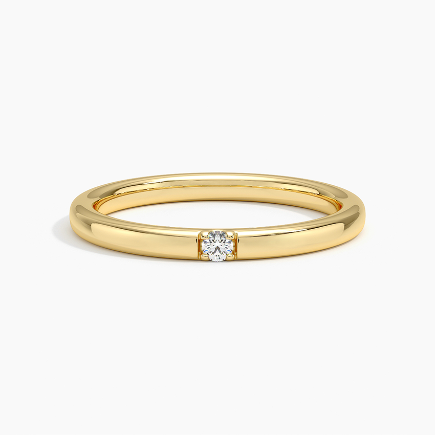 18KT Rose Gold Diamond Ring in Stunning Solitaire Pattern | Pachchigar  Jewellers (Ashokbhai)