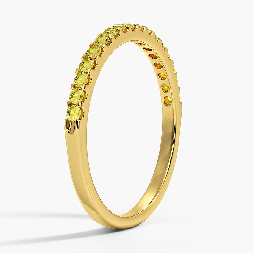 Yellow Lab Diamond Ring (1/4 ct. tw.) in 18K Yellow Gold