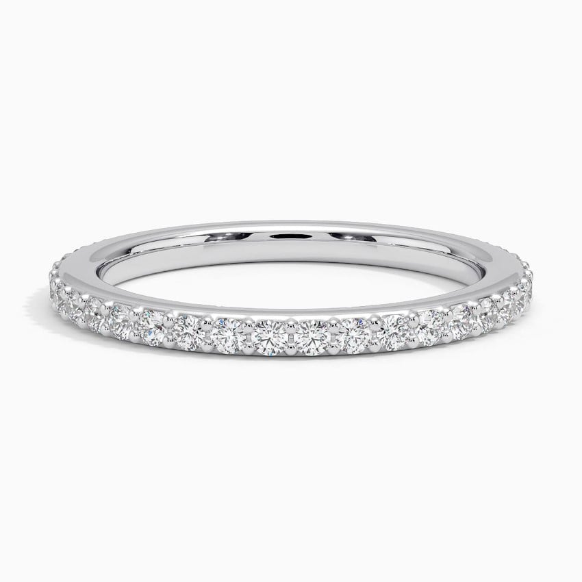 Luxe Petite Shared Prong Diamond Ring (3 8 Ct. Tw.) In Platinum