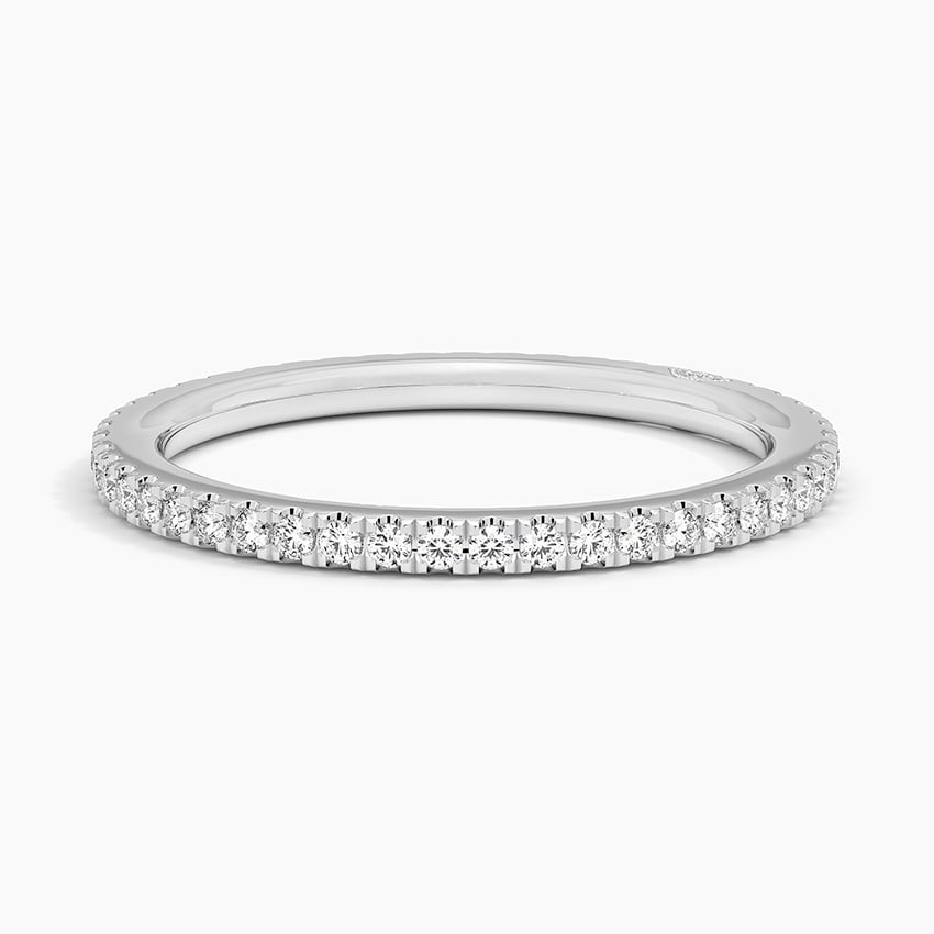 18K White Gold Simply Tacori Eternity Diamond Ring (1/3 ct. tw.)