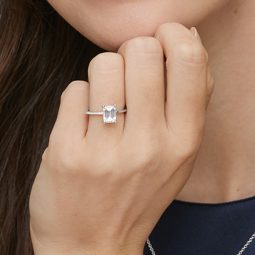 Platinum Perfect Fit Solitaire Ring