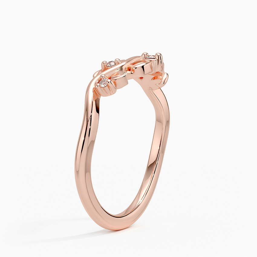 Veranda Diamond Ring in 14K Rose Gold