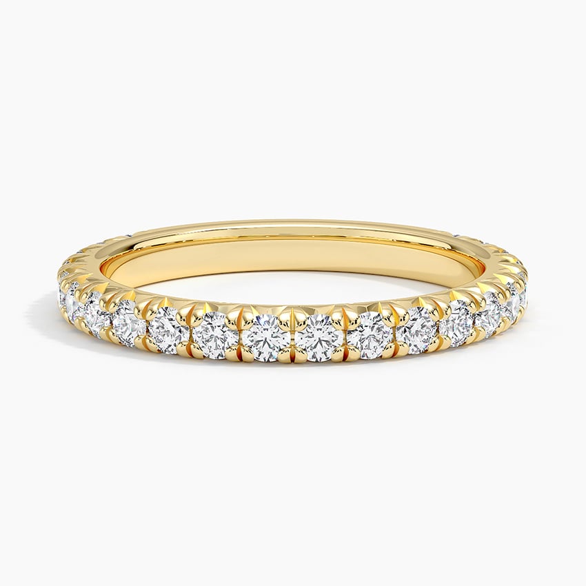 18K Yellow Gold Sienna Three-Quarter Coverage Lab Diamond Ring (5/8 ct. tw.)