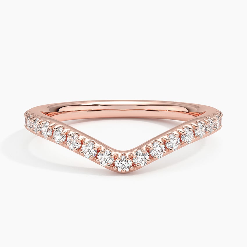 Flair Diamond Ring (1/6 ct. tw.) in 14K Rose Gold