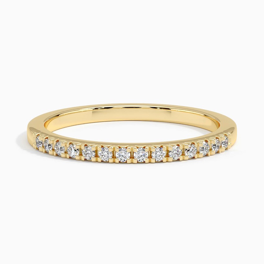 Petite French Pavé Diamond Ring | Sonora | Brilliant Earth