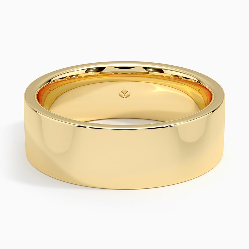 18K Yellow Gold Mojave 7mm Wedding Ring