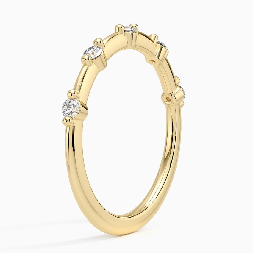 18K Yellow Gold Aimee Diamond Ring