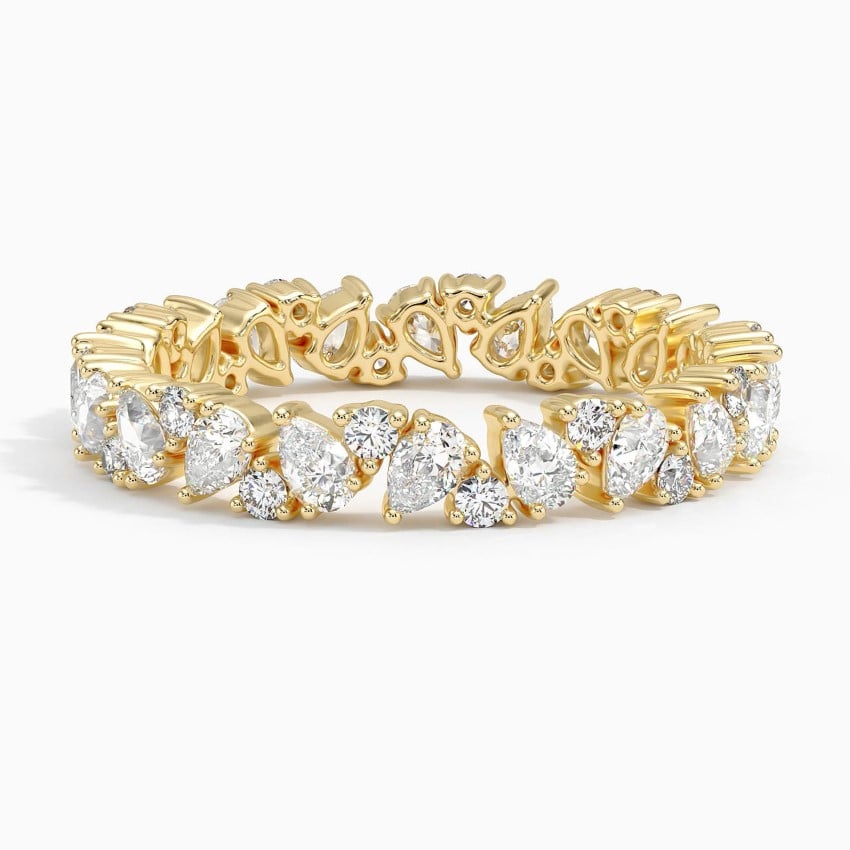 Olivetta Diamond Eternity Ring (1 1/10 ct. tw.) in 18K Yellow Gold