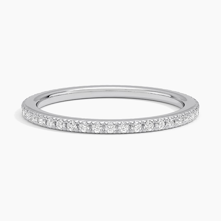 14K White Gold Ballad Eternity Lab Diamond Ring (1/3 ct. tw.)