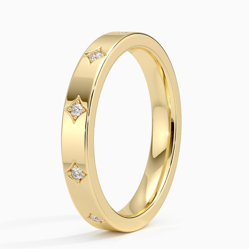 18K Yellow Gold Elara Diamond Ring