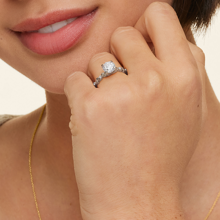 Briar Diamond Ring in Platinum