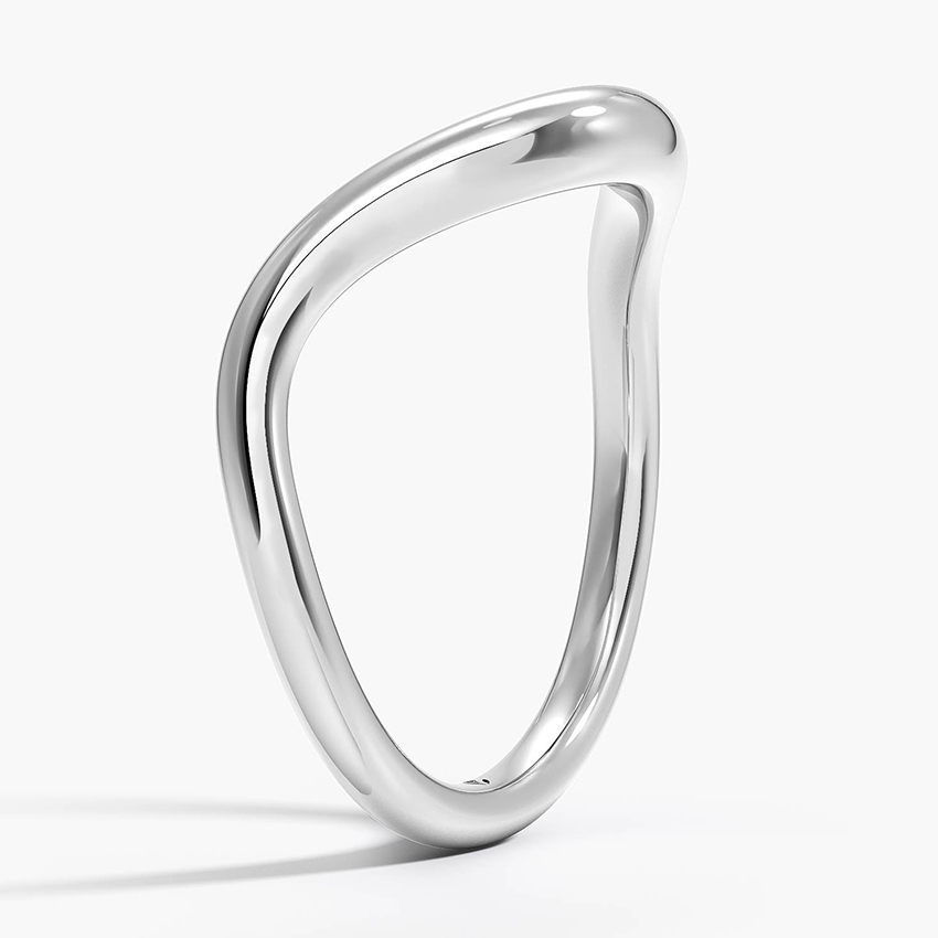 Silhouette Ring in Platinum