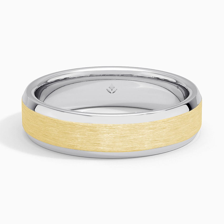 Engagement Ring Wedding Band Mixed Metals Rose Gold Platinum | Wedding rings  sets gold, Mixed metal engagement rings, Engagement ring wedding band