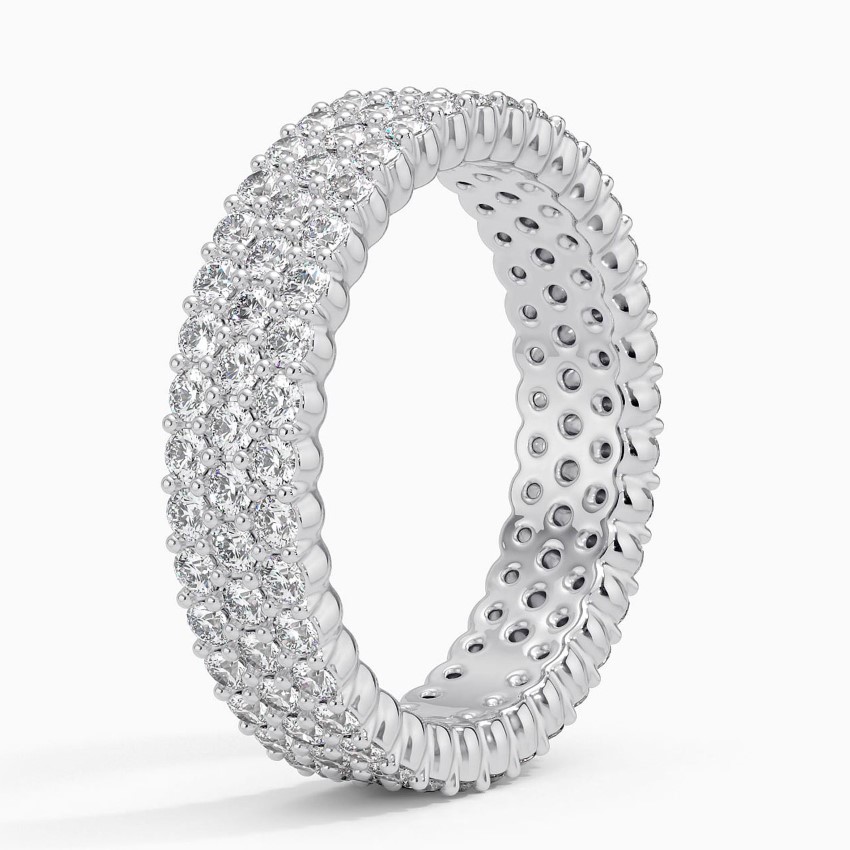 18K White Gold Arista Eternity Diamond Ring (1 2/3 ct. tw.)