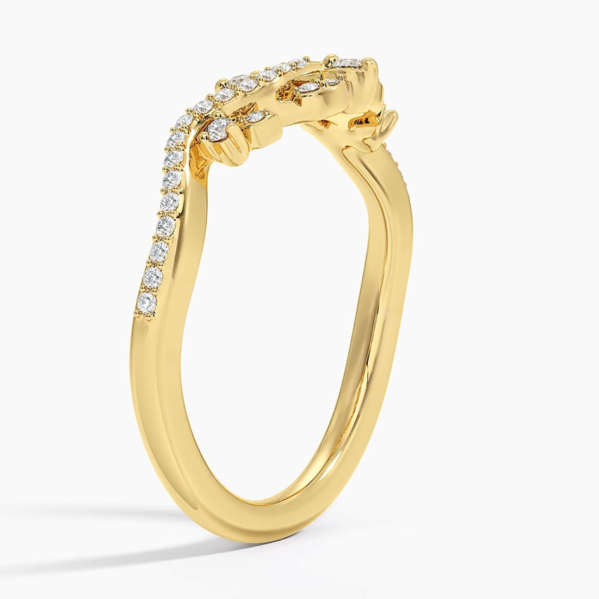 18K Yellow Gold Luxe Veranda Diamond Ring