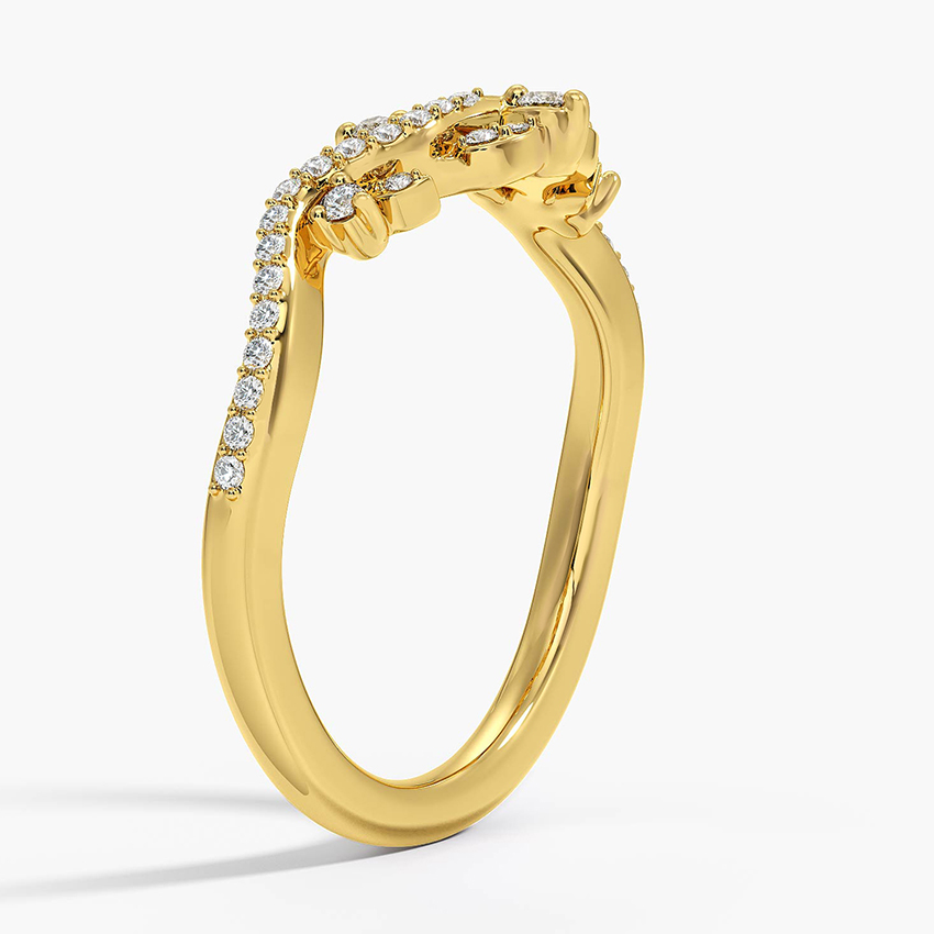 18K Yellow Gold Luxe Veranda Diamond Ring
