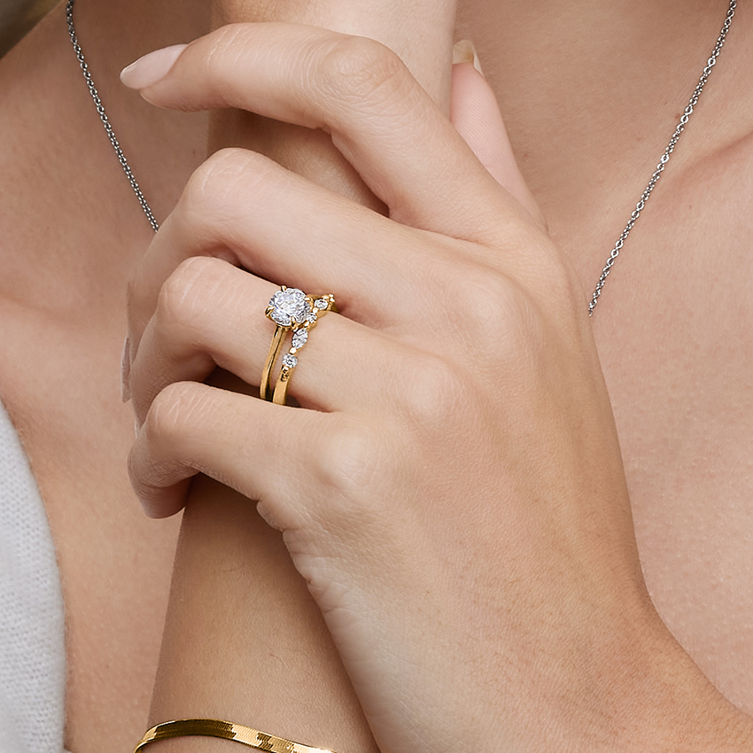 18K Yellow Gold Provence Solitaire Ring