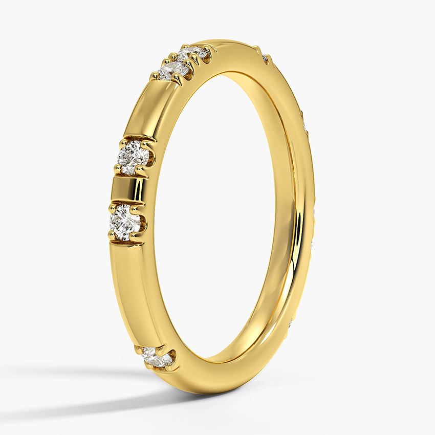18K Yellow Gold Luxe Astra Diamond Ring (1/4 ct. tw.)