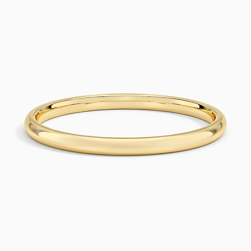 Image of 14K Yellow Gold 1.5mm Slim Profile Wedding Ring