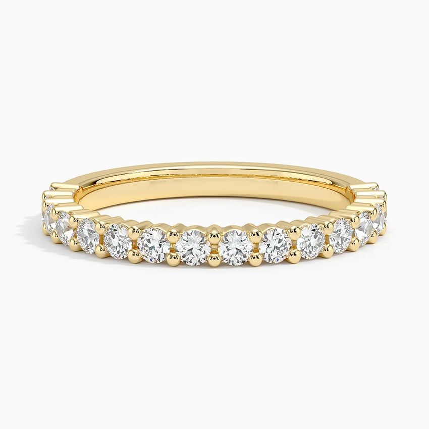Shared Prong Eternity Diamond Ring (7/8 ct. tw.) in 18K Yellow Gold