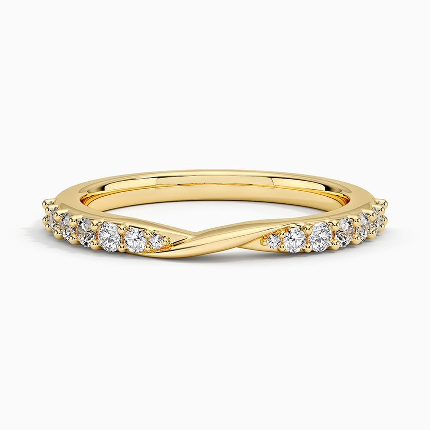 18K Yellow Gold Luxe Lark Diamond Ring