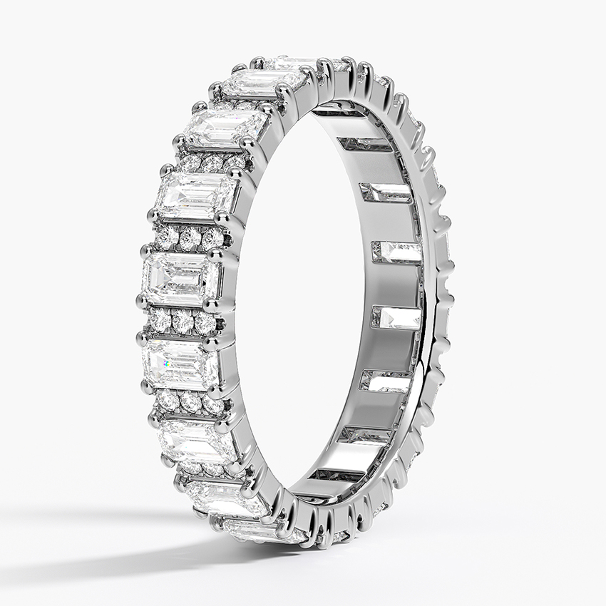 18K White Gold Naya Lab Diamond Ring