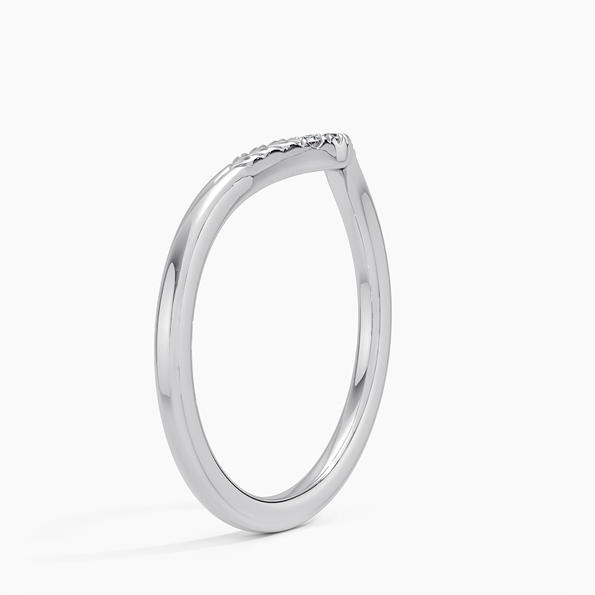 Laurel Contoured Diamond Ring Brilliant Earth