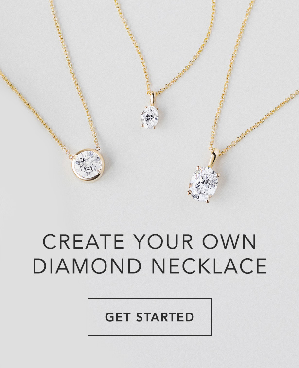 Three diamond necklaces