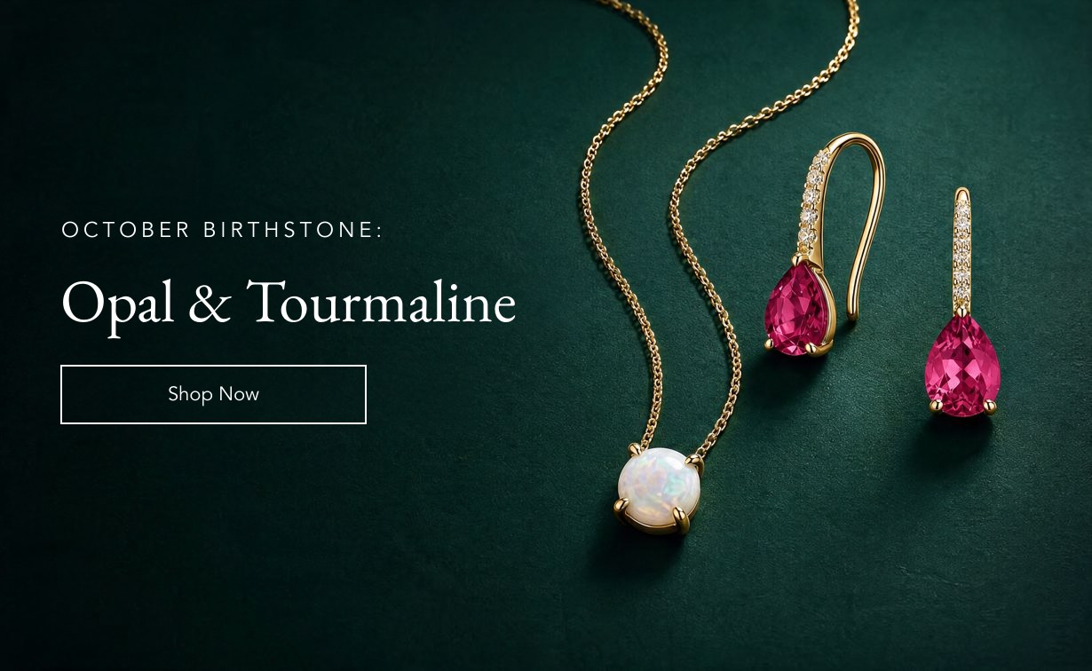 assortment of october birthstone jewelry