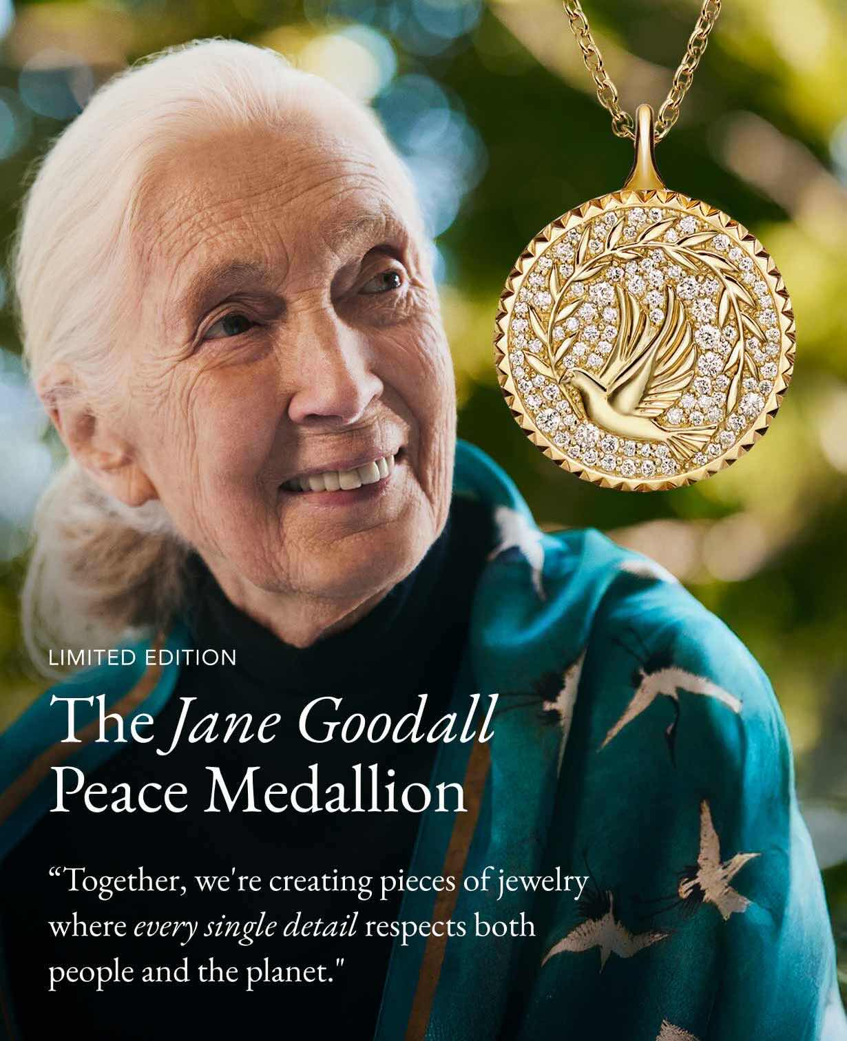 The Jane Goodall Peace Medallion