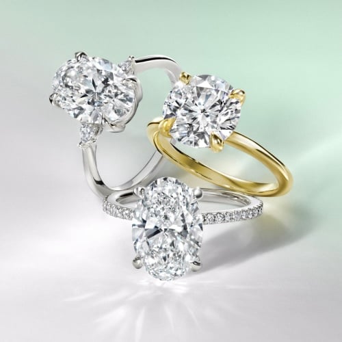 14K Rose Gold Peyton Solitaire Ring