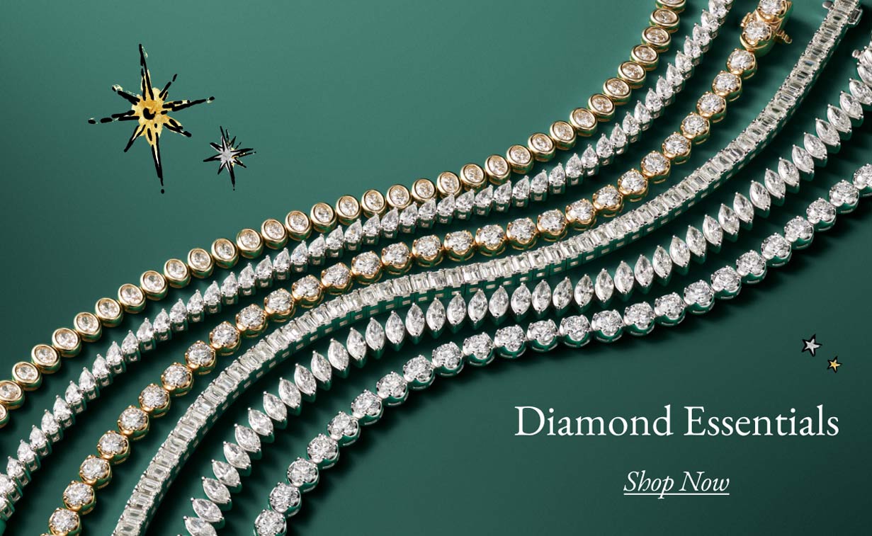 Assortment of diamond jewelry classics