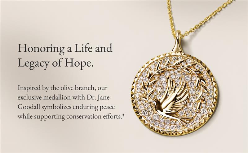 Jane Goodall Peace Medallion