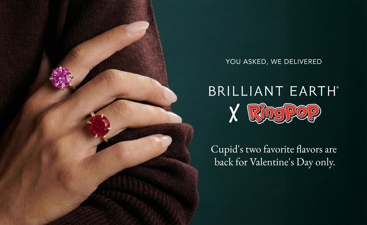 Brilliant Earth x Ring Pop Collaboration