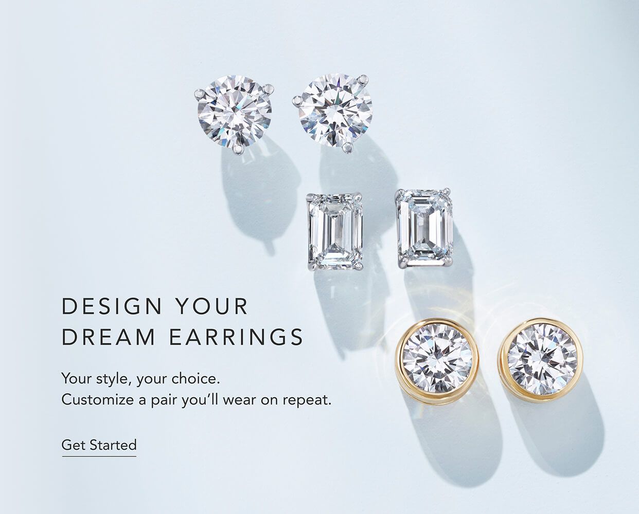 Husna Fashion Jewellery White American Diamond Earring for Women and Girls  at Rs 560/set in Mumbai