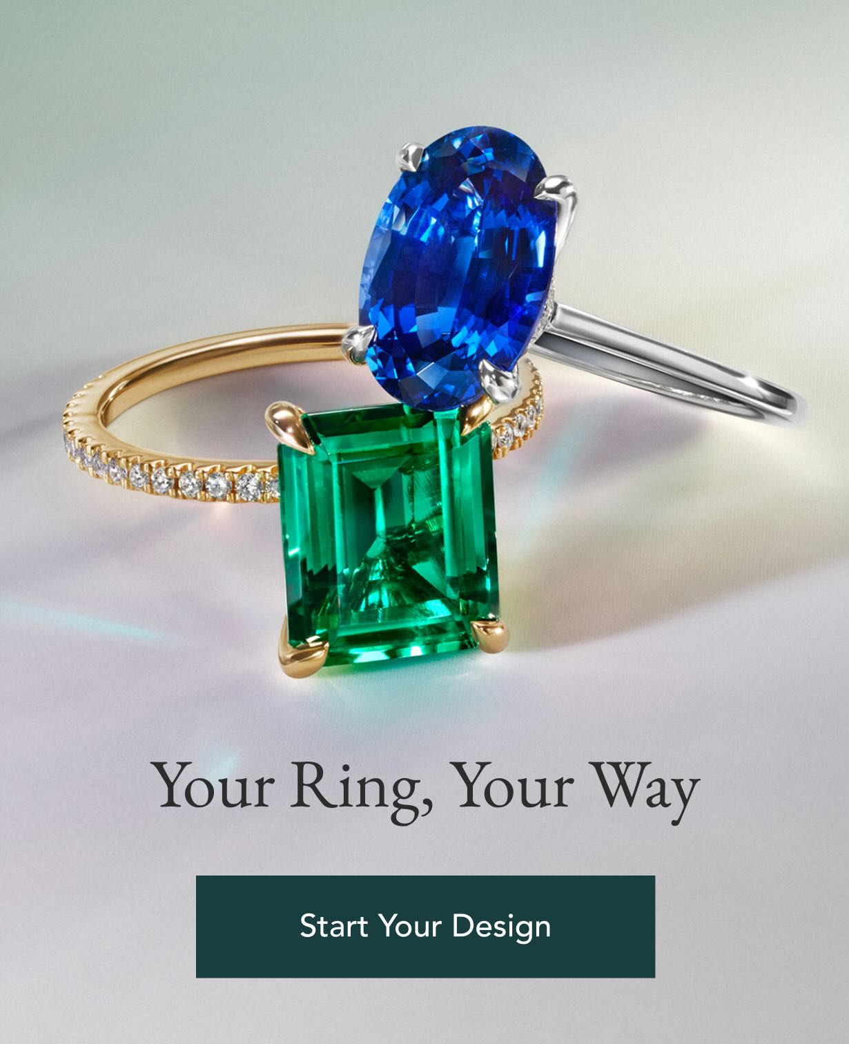 Gemstone Engagement Rings