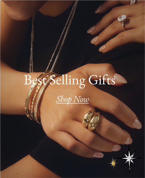 Assortment men's and women's best selling fine jewelry