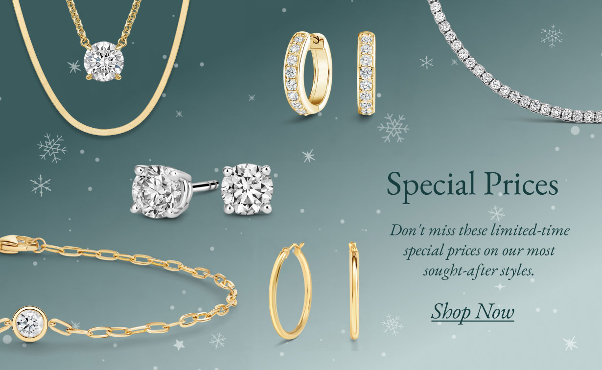 Assortment of fine jewelry with special pricing.