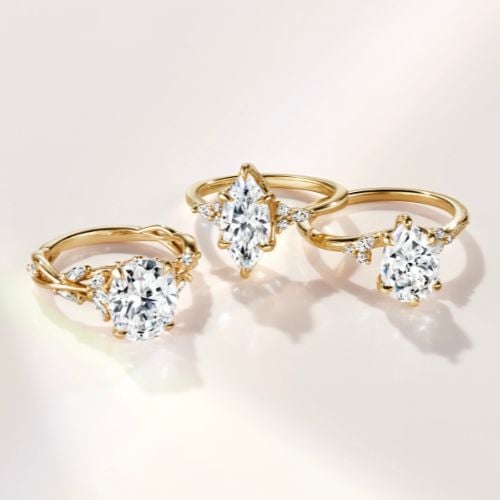 14K Rose Gold Peyton Solitaire Ring