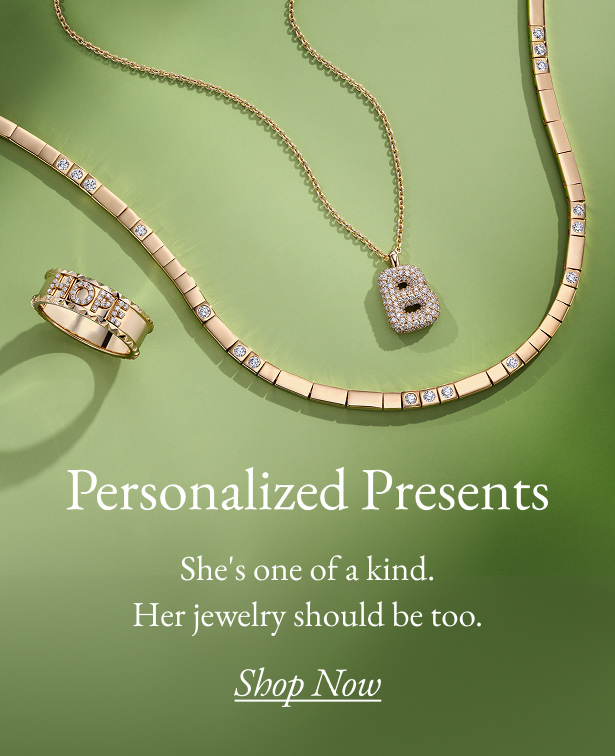 Personalized necklaces and fashion ring.